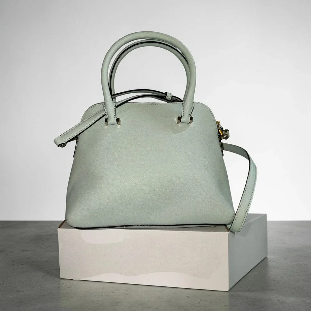 Kate Spade Cedar Street Maise Mint Green Satchel Crossbody Handbag